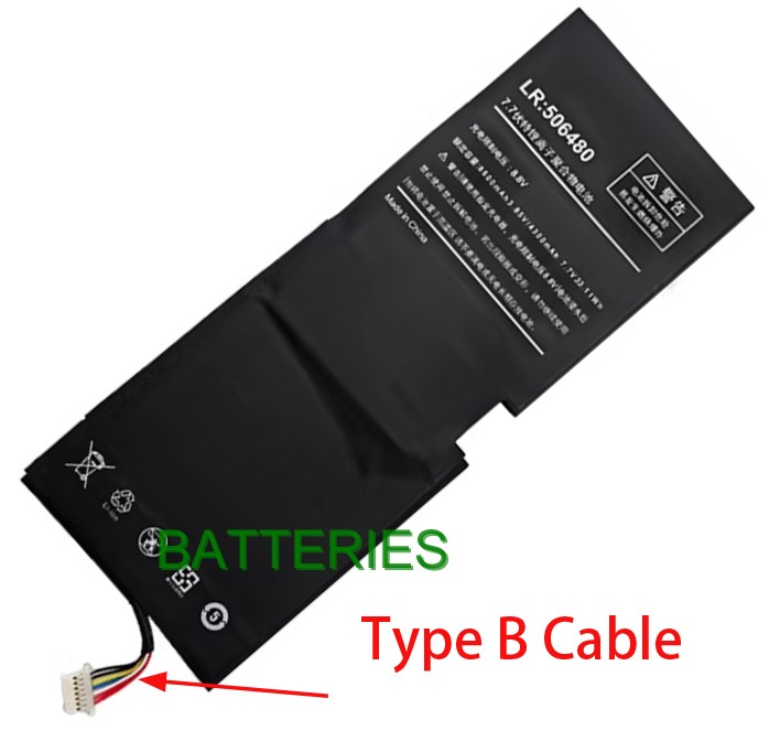 NOTEBOOK 506480 battery