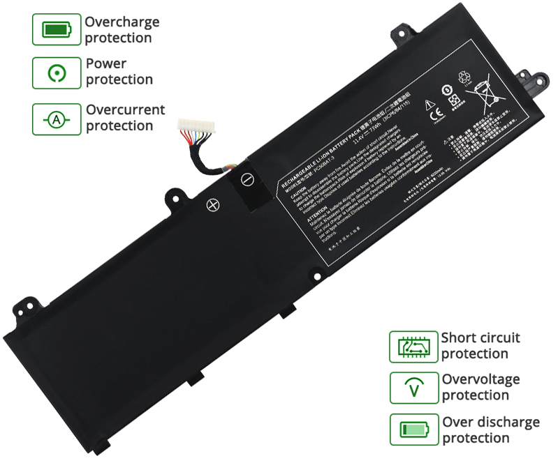SCHENKER XMG PRO 17-L21 battery