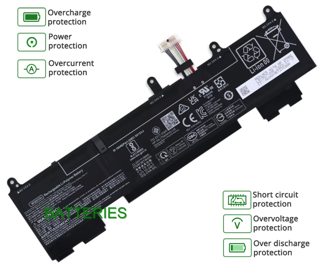 HP WQ03XL battery